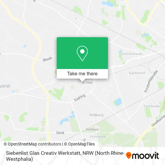 Карта Siebenlist Glas Creativ Werkstatt