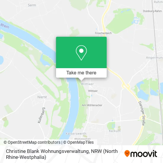 Карта Christine Blank Wohnungsverwaltung