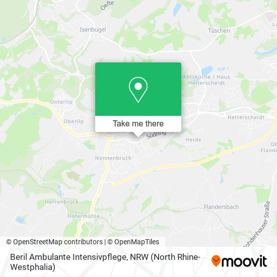 Beril Ambulante Intensivpflege map