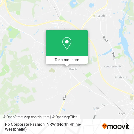 Pb Corporate Fashion map