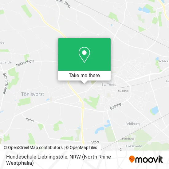 Карта Hundeschule Lieblingstöle