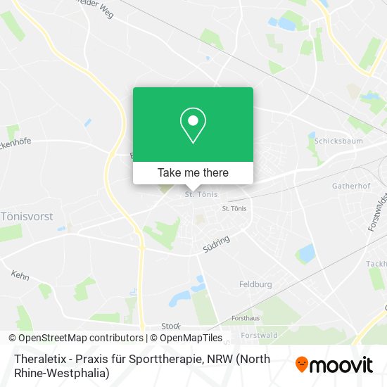 Theraletix - Praxis für Sporttherapie map