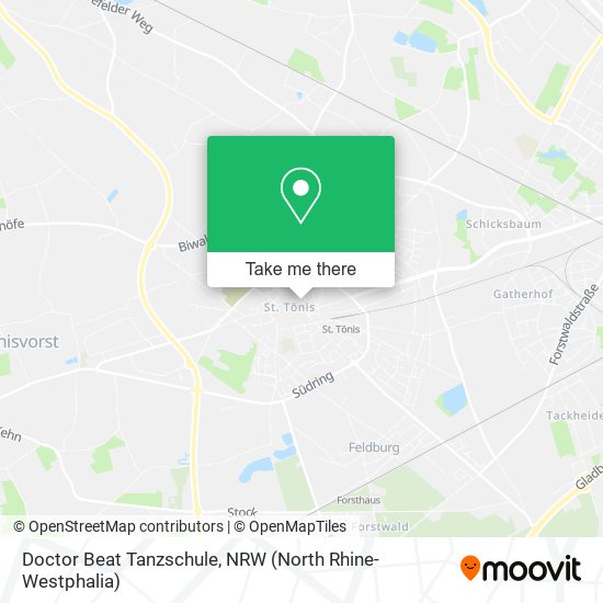 Doctor Beat Tanzschule map