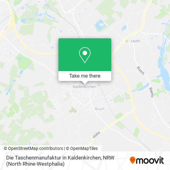 Die Taschenmanufaktur in Kaldenkirchen map