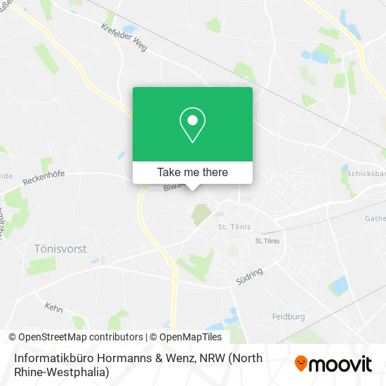 Карта Informatikbüro Hormanns & Wenz