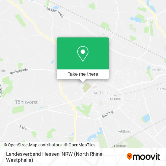 Карта Landesverband Hessen