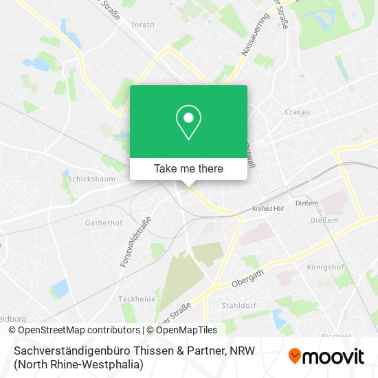 Sachverständigenbüro Thissen & Partner map