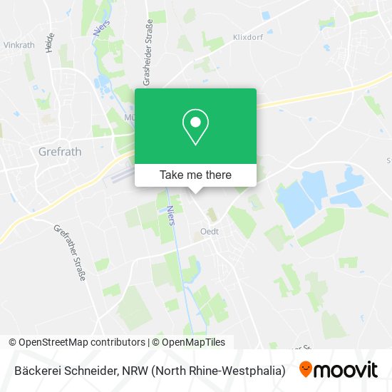 Bäckerei Schneider map