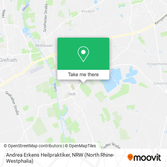 Карта Andrea Erkens Heilpraktiker
