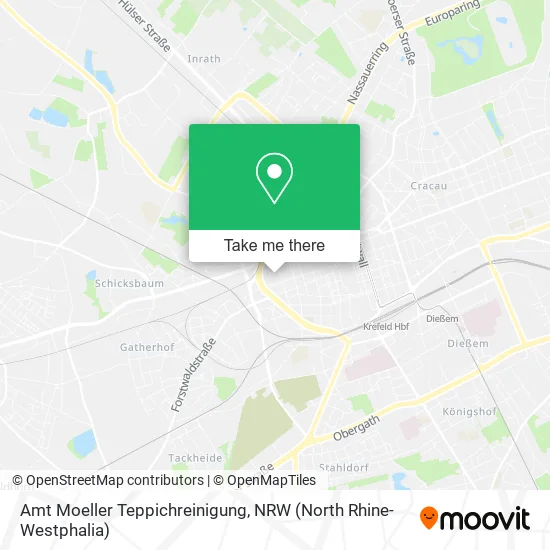 Карта Amt Moeller Teppichreinigung