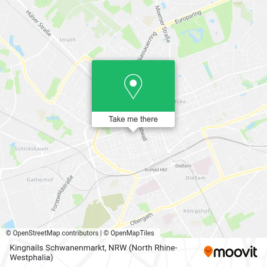 Kingnails Schwanenmarkt map