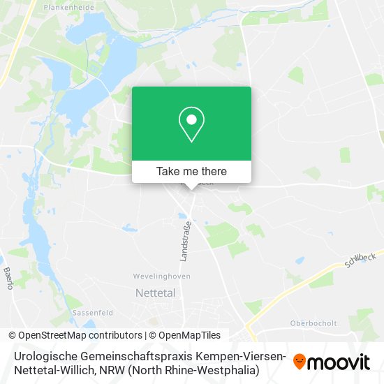Urologische Gemeinschaftspraxis Kempen-Viersen-Nettetal-Willich map