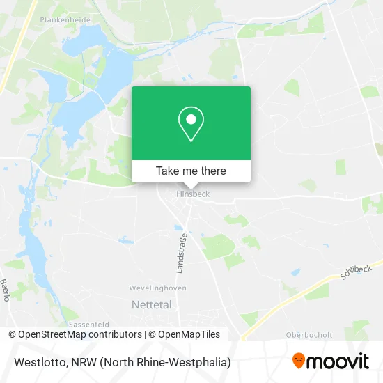 Westlotto map