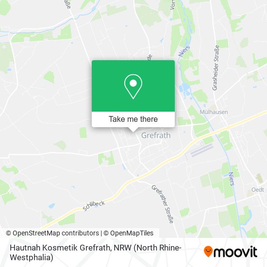 Hautnah Kosmetik Grefrath map