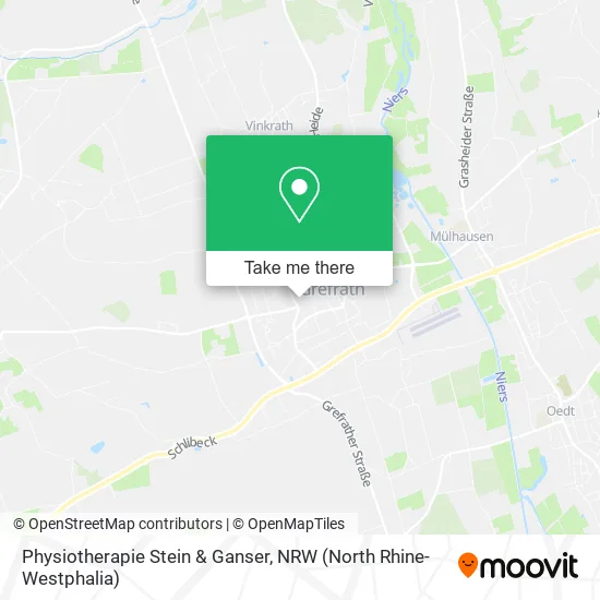Карта Physiotherapie Stein & Ganser
