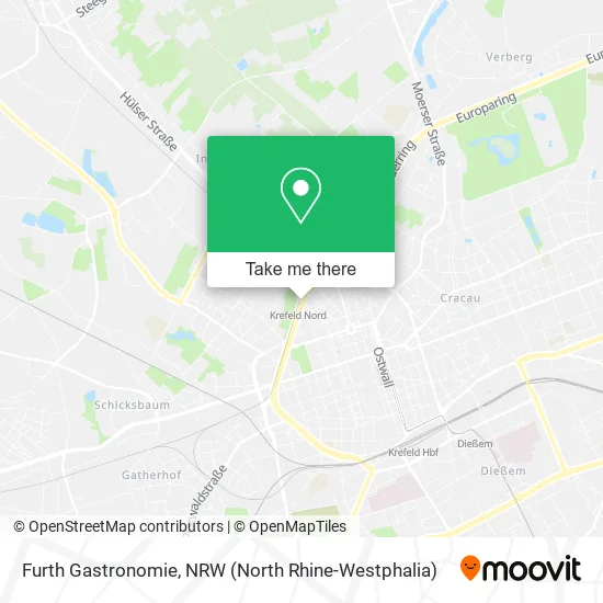 Furth Gastronomie map