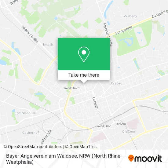 Карта Bayer Angelverein am Waldsee
