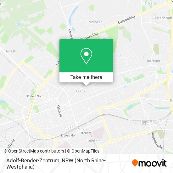 Adolf-Bender-Zentrum map