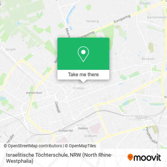 Карта Israelitische Töchterschule