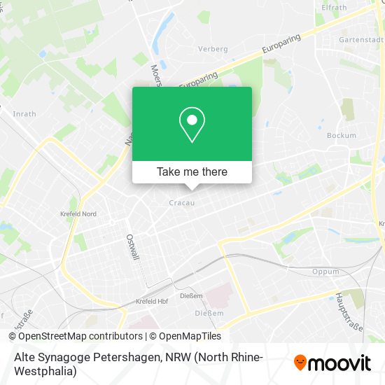 Alte Synagoge Petershagen map