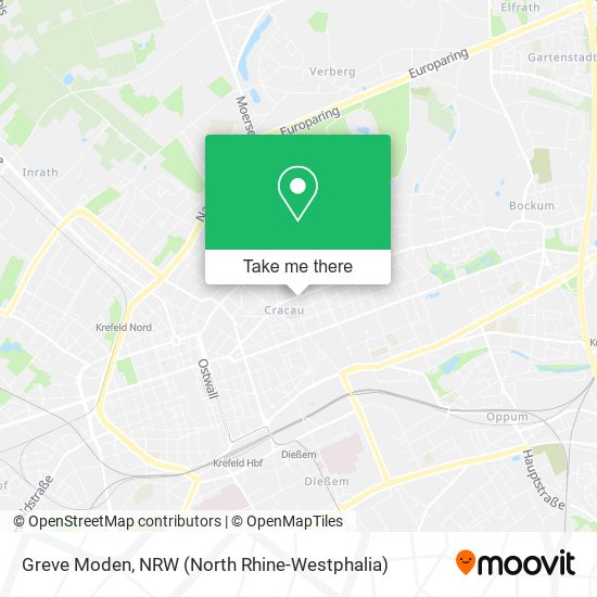 Greve Moden map