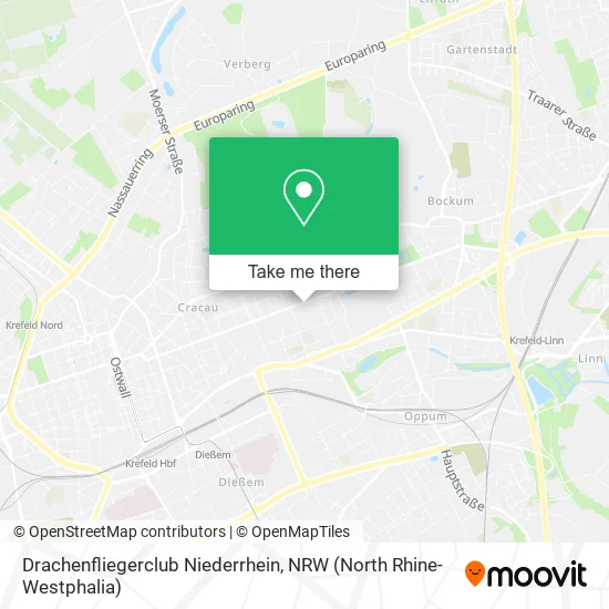 Карта Drachenfliegerclub Niederrhein
