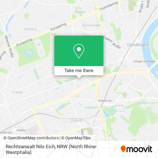 Карта Rechtsanwalt Nils Eich