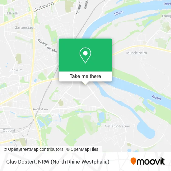 Карта Glas Dostert