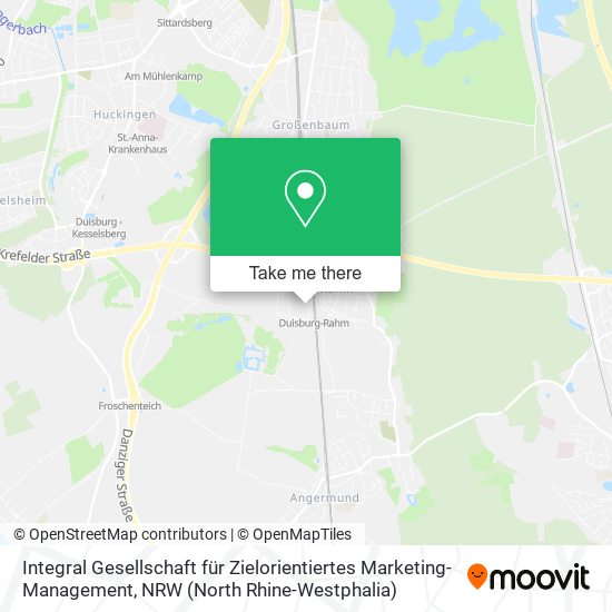 Integral Gesellschaft für Zielorientiertes Marketing-Management map