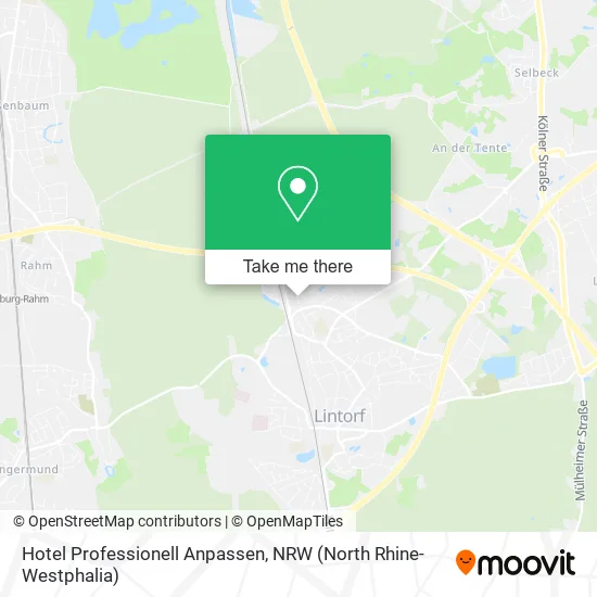 Карта Hotel Professionell Anpassen