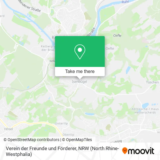 Карта Verein der Freunde und Förderer