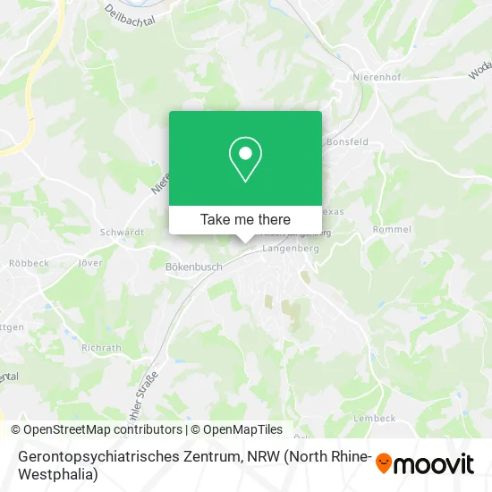 Карта Gerontopsychiatrisches Zentrum