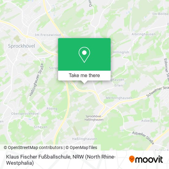 Klaus Fischer Fußballschule map