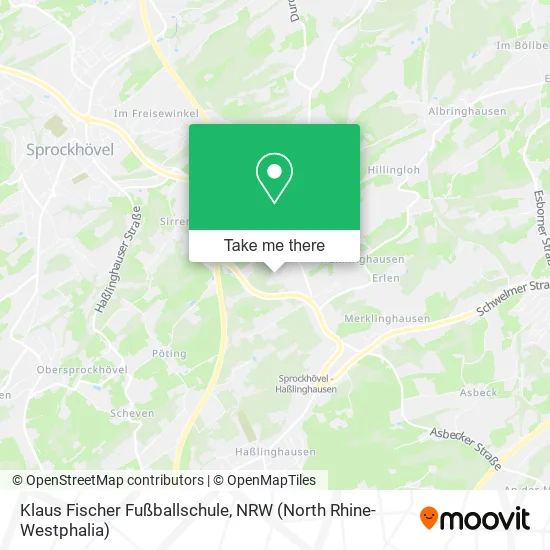 Карта Klaus Fischer Fußballschule