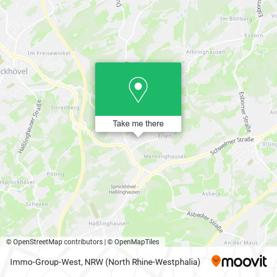 Карта Immo-Group-West