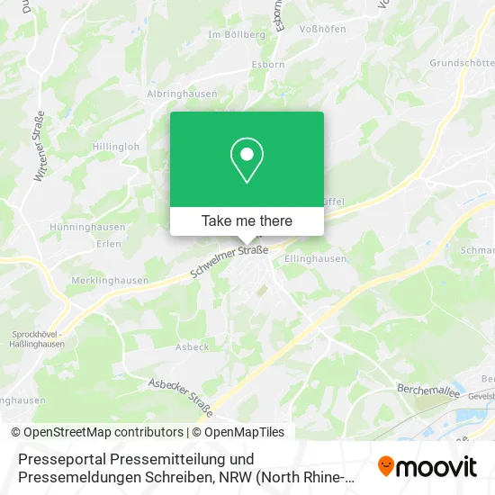 Карта Presseportal Pressemitteilung und Pressemeldungen Schreiben
