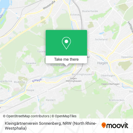 Карта Kleingärtnerverein Sonnenberg