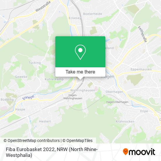 Fiba Eurobasket 2022 map