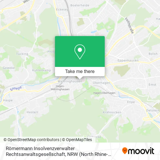Römermann Insolvenzverwalter Rechtsanwaltsgesellschaft map