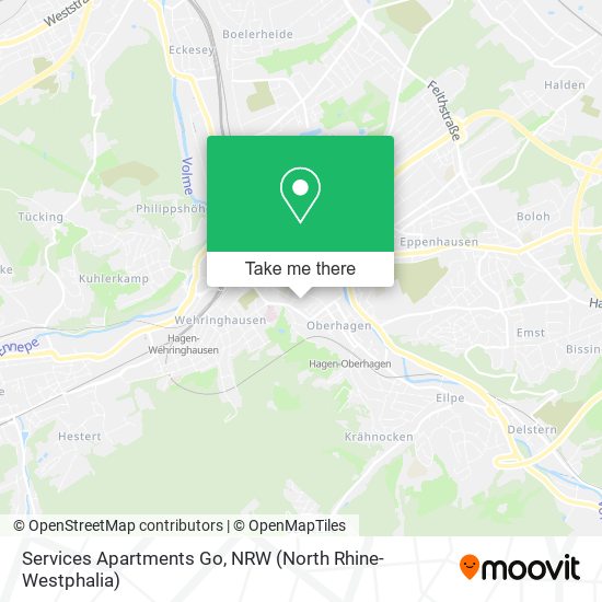 Services Apartments Go map