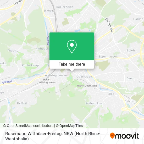 Rosemarie Witthüser-Freitag map