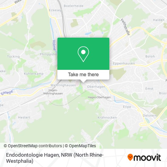 Endodontologie Hagen map