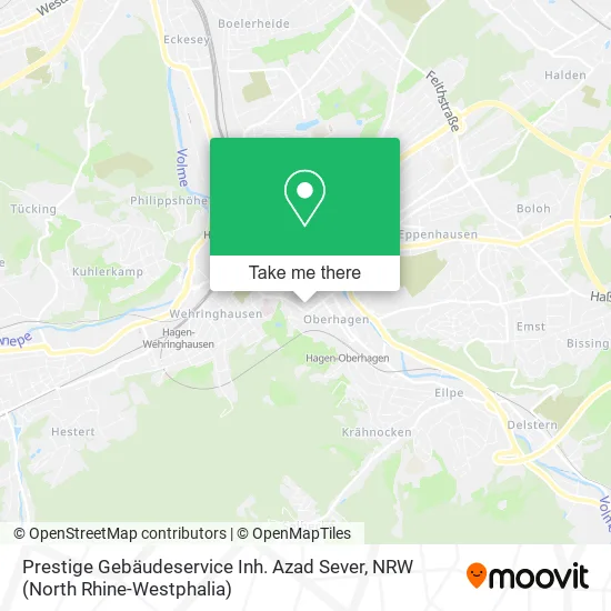 Карта Prestige Gebäudeservice Inh. Azad Sever