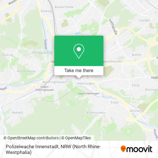 Карта Polizeiwache Innenstadt