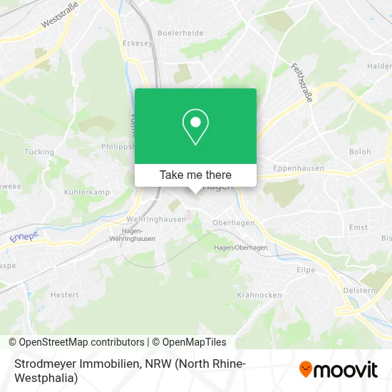 Strodmeyer Immobilien map