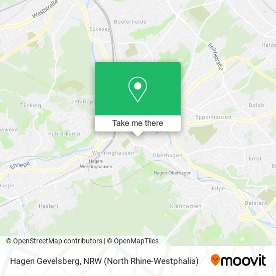 Карта Hagen Gevelsberg