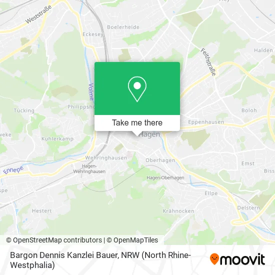 Карта Bargon Dennis Kanzlei Bauer