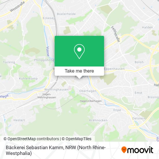 Bäckerei Sebastian Kamm map