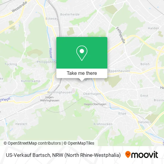 Карта US-Verkauf Bartsch