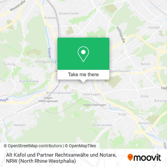 Alt Kafol und Partner Rechtsanwälte und Notare map